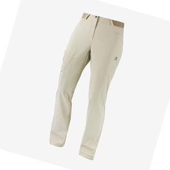 Pantalones Salomon WAYFARER Mujer Beige | MX 2388XYU